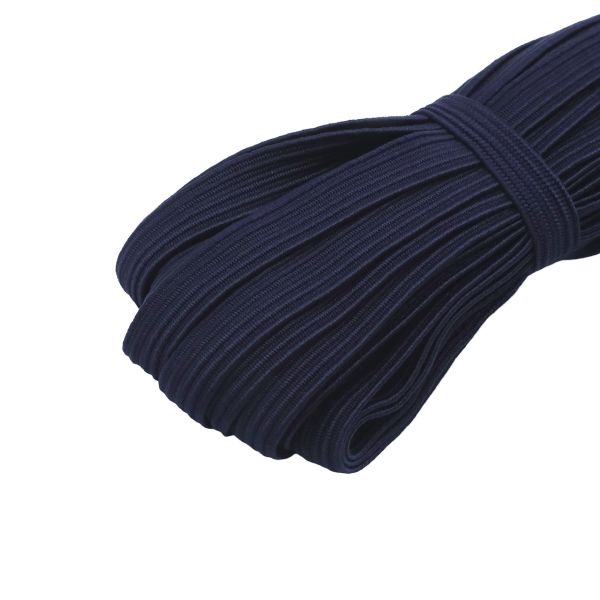 Резинка бельевая (стандартная) 10.0 мм / 10х10 метров, 8112 т.синий, С1049