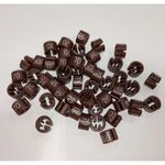 Размерник на вешалку (70 коричневый), 50 шт