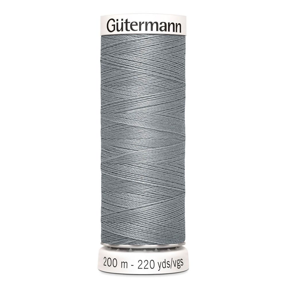 Нитки универсальные Gutermann Sew-all, 200м, 040 пепельно-серый, 5 катушек