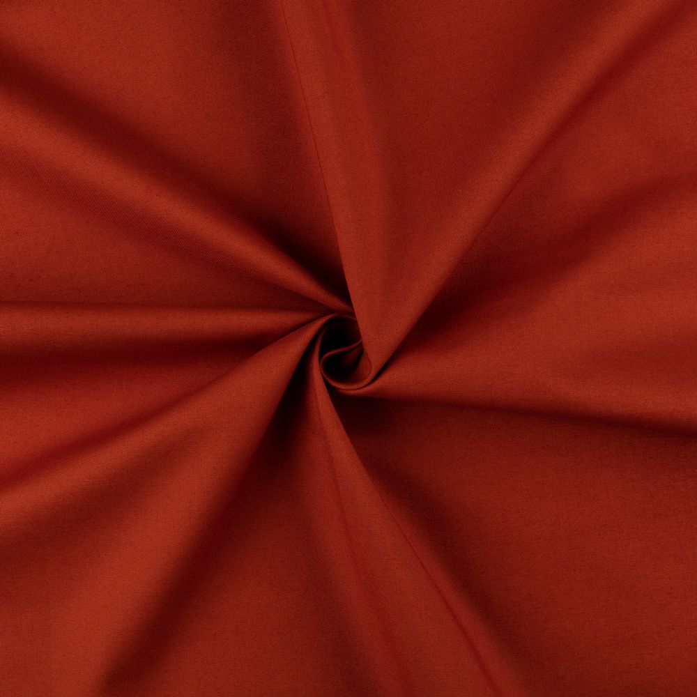 Ткань для пэчворка Peppy Краски жизни Люкс, рулон 112 см / 5 метров, 18-1340 оранжево-коричневый, Peppy