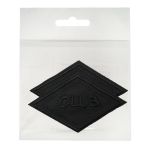 Термоаппликация ромб 95х60мм (Black (черный)), 2 шт, LA553