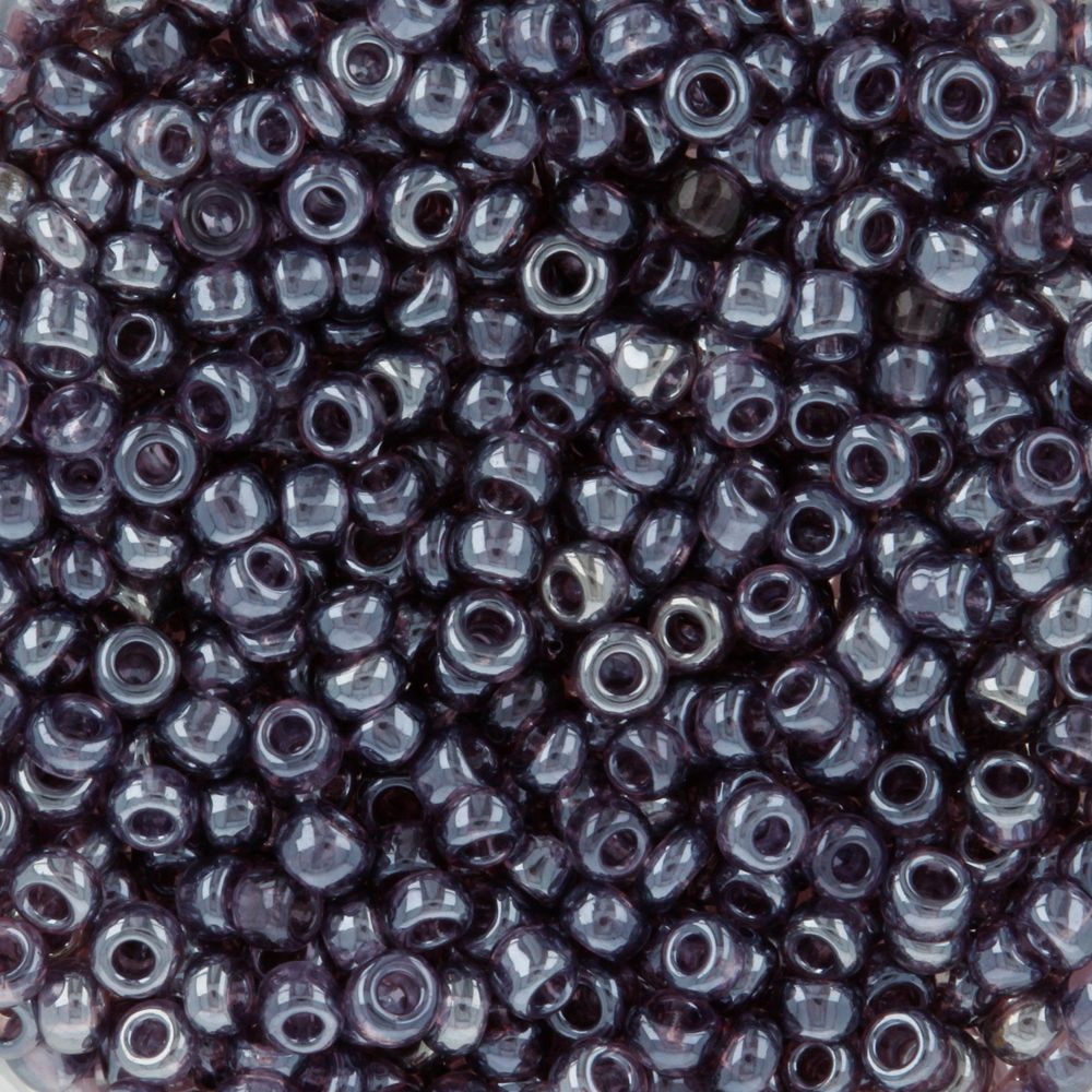 Бисер Zlatka 11/0 (2.1 мм), 100 г (10х10 г), №0111A сиреневый, GR