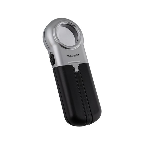 Лупа складная с подсветкой ⌀3 см (ув.х16), Ferstel FR-03