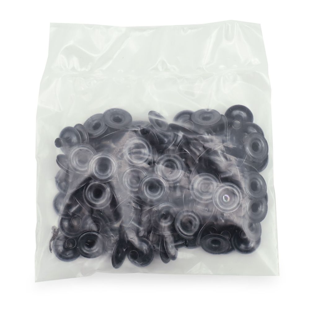 Часть кнопки Альфа (S-образная) ⌀11 мм (D-часть), 5 никель с чернением, 100 шт, S090503, BIG