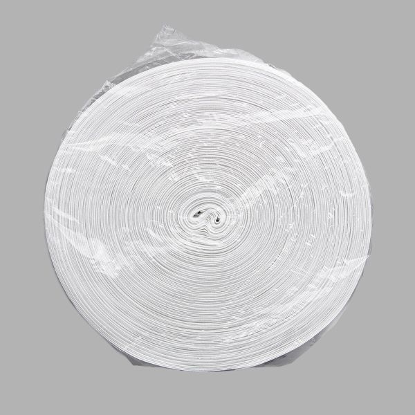 Лента (тесьма) шторная: сборка параллельная (1:3) 40 мм / 100 метров, равномерная