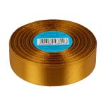 Лента атласная 1-сторонняя 25.0 мм / 33±2 метра, 121 св.охра, Gamma