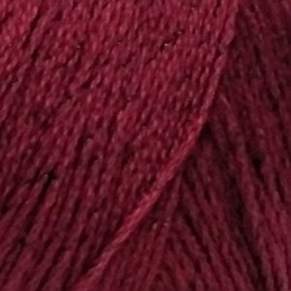 Пряжа Пехорка Блестящее лето / уп.5 мот. по 100 г, 380 м, 007 бордо