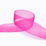 Лента капроновая (органза) 25.0 мм / 22.8±1 метра, 113 св.малиновый, Blitz OR-25