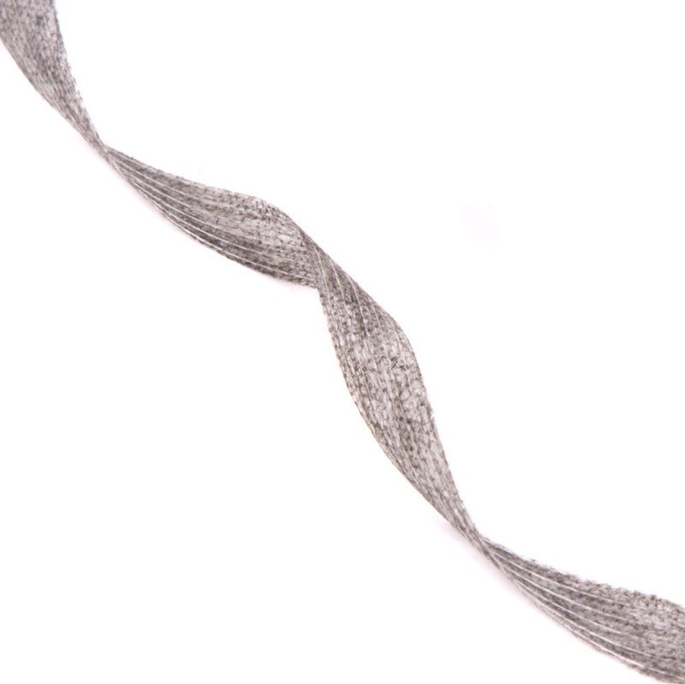 Лента клеевая нитепрошивная по долевой 45 г/м², 10 мм, точечный клей PA+PES, 100 метров, серый, L4YP44, Danelli, OEKO-TEX®