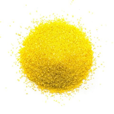 Песок для декоративных работ, 500гр, 120 желтый