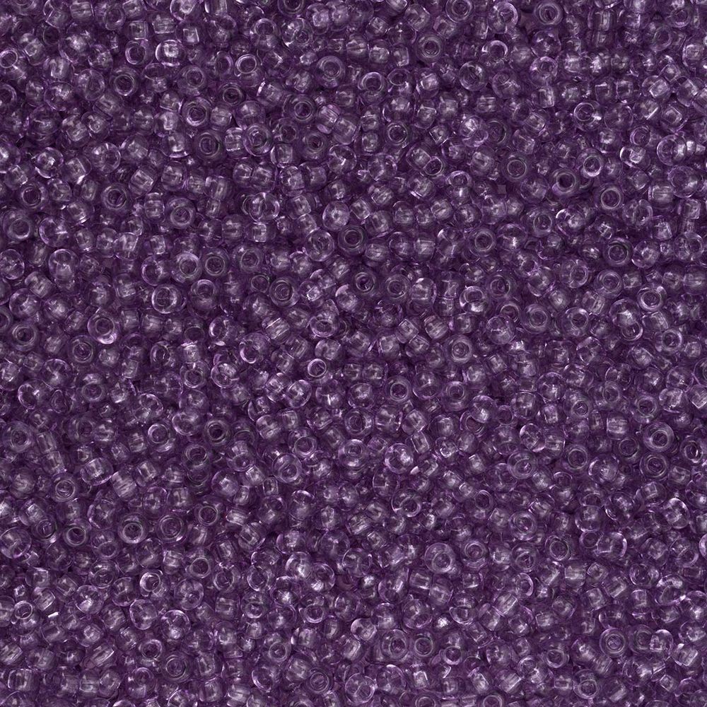 Бисер Preciosa 10/0 (2.3 мм), 500 г, прозрачный solgel, круг.отв., (01122) 331-19001-10/0