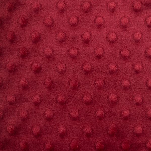 Плюш (ткань) Peppy PEVD 309 г/м², 152 см / рул. 5 метров, 27 бордовый