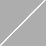 Шнур кожа искусственная ⌀2.5 мм / 100 метров, матовый, белый