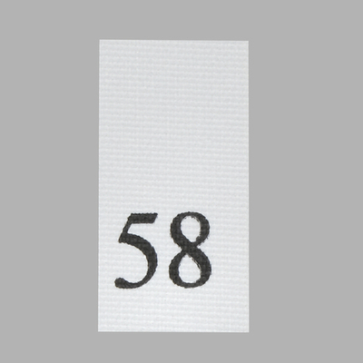 Этикетка-размерник, белый, 10х20 мм, 100 шт, 58