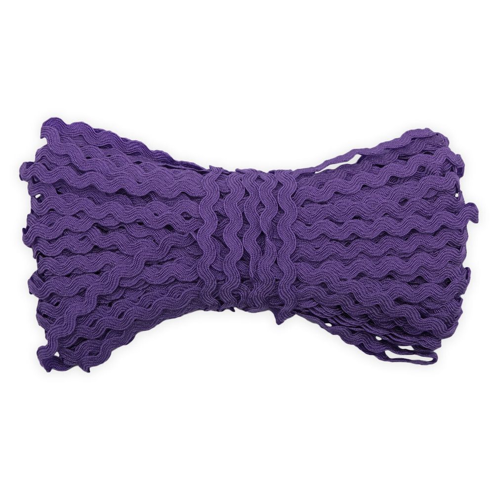 Тесьма вьюнчик 5мм / 20м (фиолетовый), С3582(С3581)