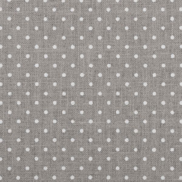 Канва Zweigart Belfast 32 ct, 50х70±2 см, 7349 серый в горошек, Zweigart