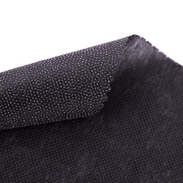 Флизелин клеевой точечный 45±5 г/м², (5 шт по 100х50 см), черный, Gamma GDD-835