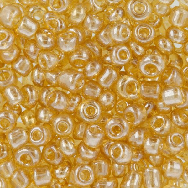 Бисер Zlatka 8/0 (2.9 мм), 100 г (10х10 г), №0102 золотой, GR