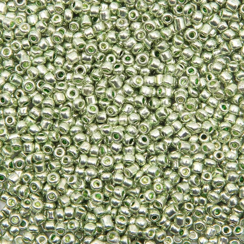 Бисер Astra&Craft 11/0 (2.1 мм), 200 г (10х20 г), цв. 1119 св. бирюза/глянцевое покрытие