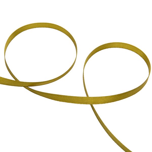 Лента атласная 2-сторонняя 6.0 мм / 33±2 метра, №087 зелено-хаки, Gamma AL-6D