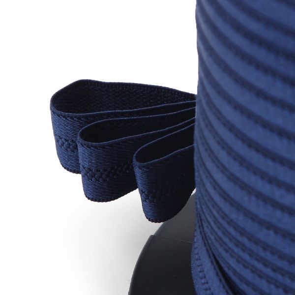 Резинка бельевая (бретелечная) 15.0 мм / 50 метров, т.синий, (ML207.015)