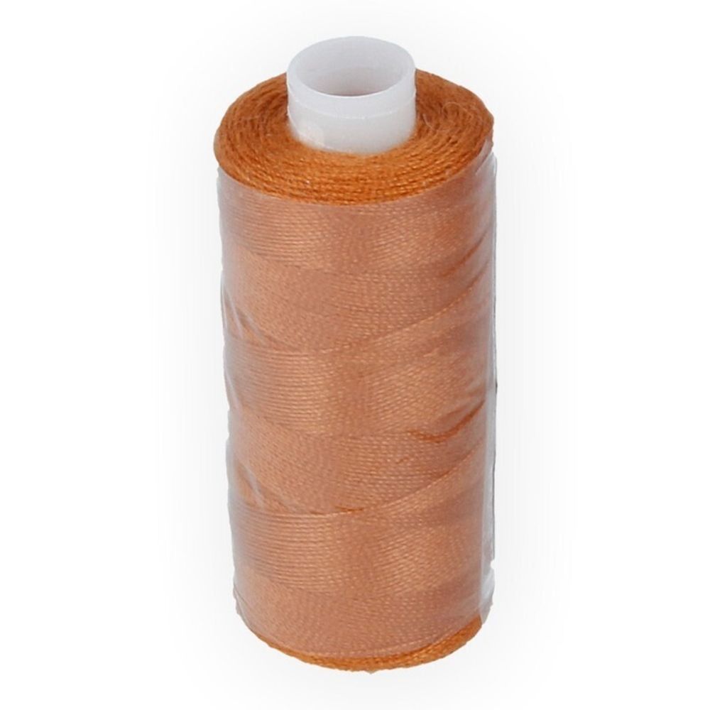 Нитки швейные джинсовые Gamma 20s/2, 183 м / 10 кат, 446 рыжий