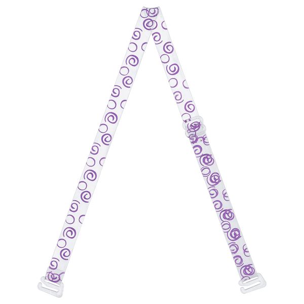 Бретели для бюстгальтера 10 мм, 10 пар, /РП/, фиолетовый, Gamma BR-1022