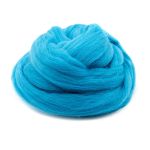 Шерсть для валяния Троицкая п/тонкая 1х100 г (до 29 мкр), 335 изумруд