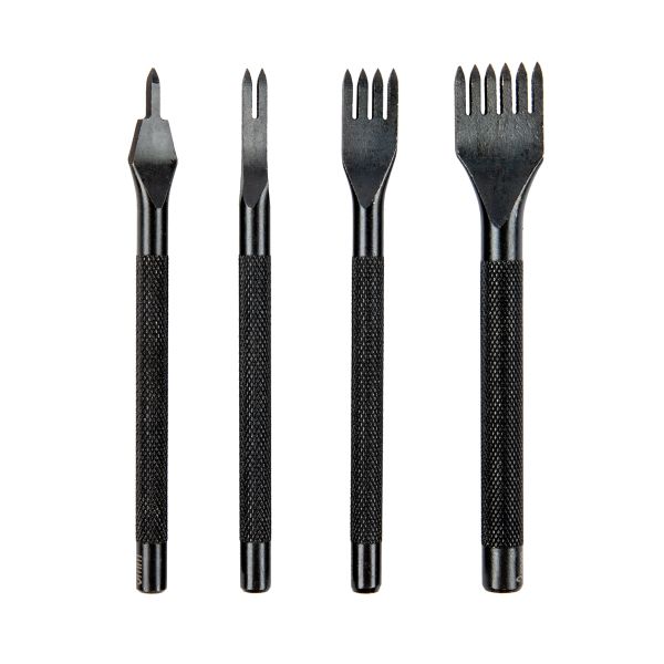 Пробойники для кожи строчные, набор (ромбовидные зубцы) для кожи, ромб, шаг 3 мм, Промысел, LT-024