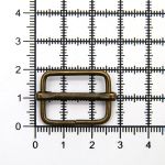 Рамка регулировочная 21мм (25*19мм, d-2мм) 816-308, (латунь), 100 шт