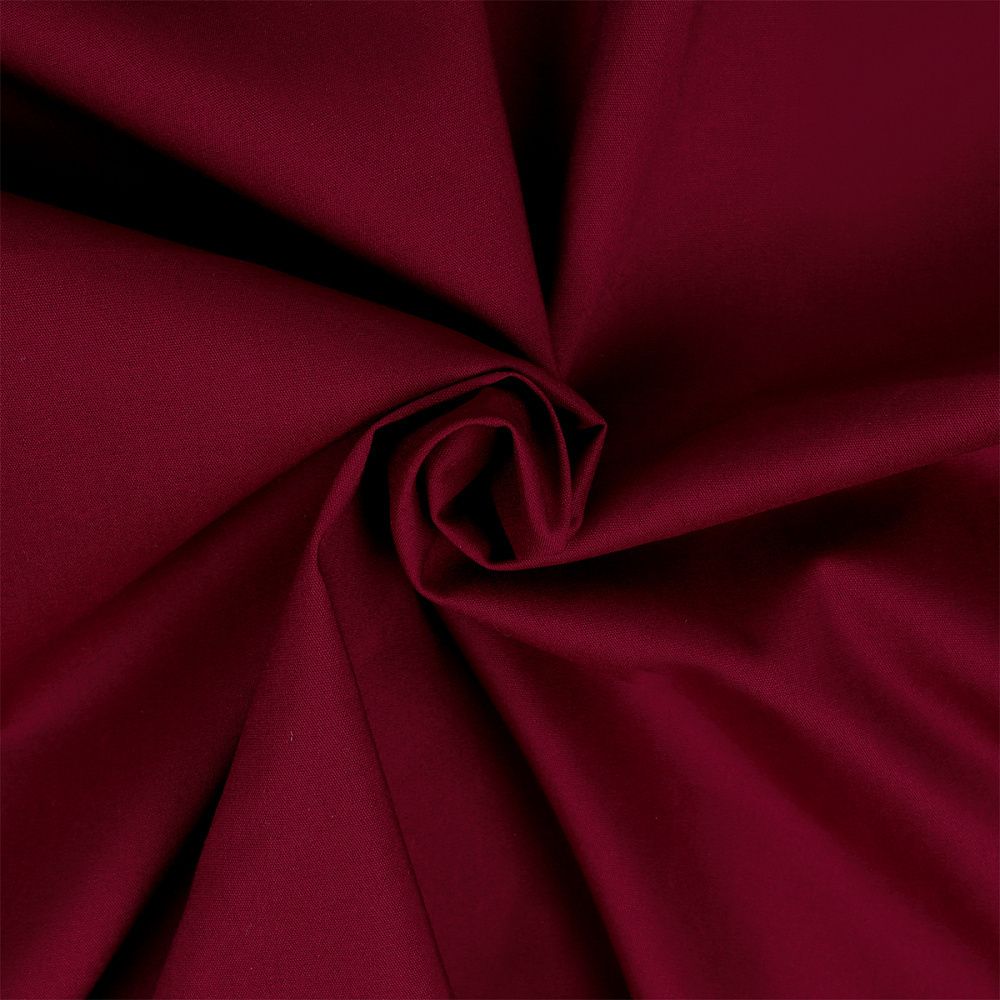ТиСи (T/C) поплин стрейч 110 г/м², 150 см / 1 метр, TBY.TC.21.1, цв.ягодный