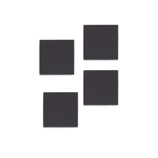 Магниты квадратные с клеев. слоем на вспененной основе, 25.4х25.4 мм, 4 шт, Mr.Painter SSM-03