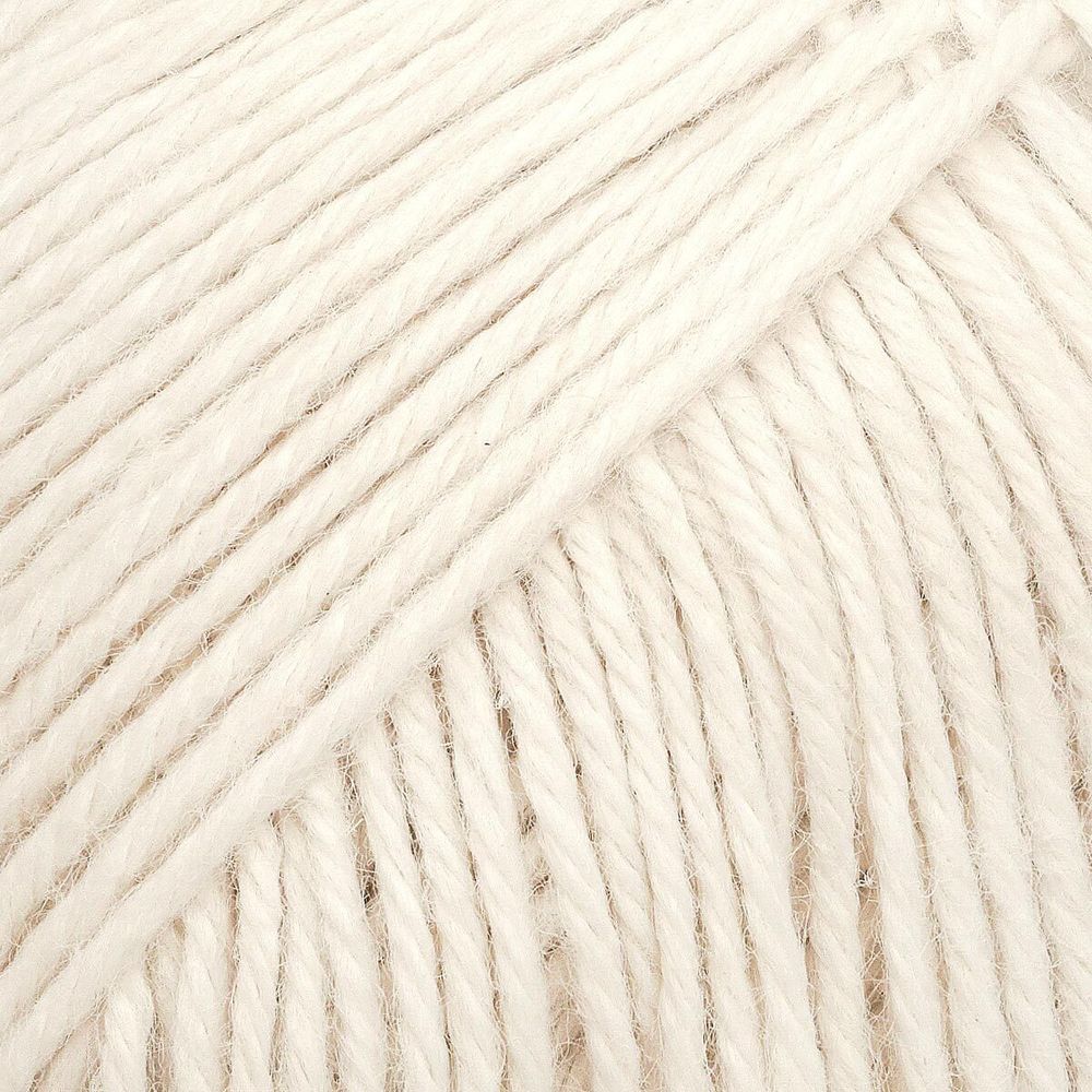 Пряжа Люблю вязать Фитнес 100 / уп.6 мот. по 50 г, 100 м, 001 белый