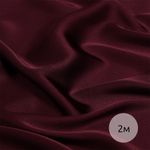 Шелк Армани 90 г/м², 150 см / 2 метра TBYArm-117 цв.117 бордо (сливовое вино)