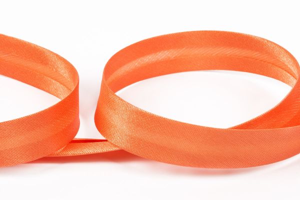 Косая бейка атласная 15 мм / 132±1 метра, 029 бл.красный, Gamma GK-15P