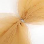 Сетка бельевая эластичная ультратонкая (эффект голого тела) 20 г/м², шир.300 см / 50 метров, Т1116.04, цв.телесный /Т1116.04/