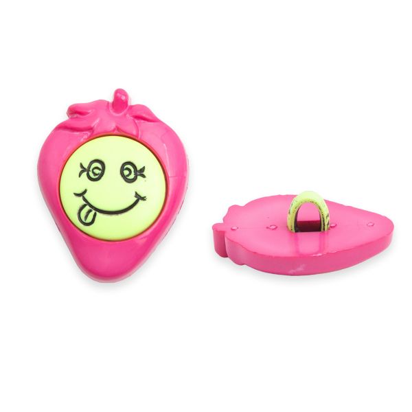 Пуговицы детские Смешная ягода (48268) 21мм (142/224), 72 шт