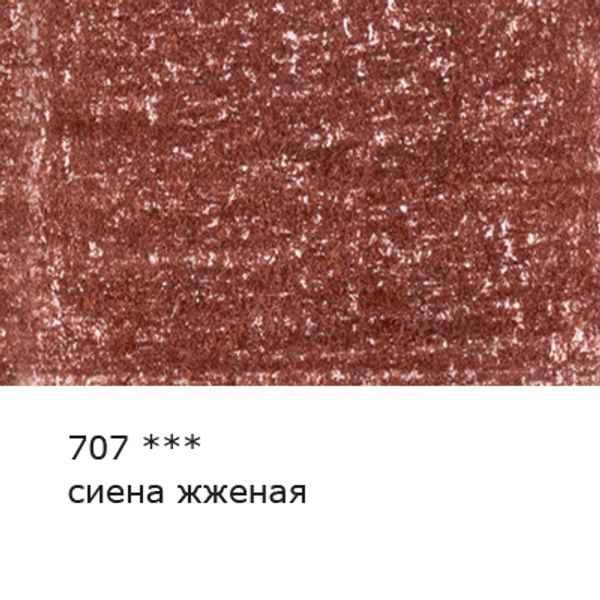 Карандаш цветной художественный заточенный, 6 шт, 707 Сиена жженая (Burnt Sienna), Vista-Artista Gallery VGCP