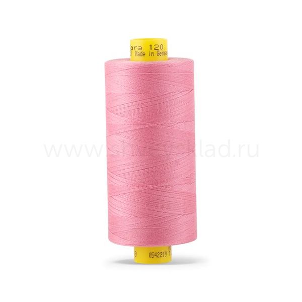 Нитка универсальная Gutermann Mara 120/2, 1000 м, 700207, 663 т.розовый, 1 катушка