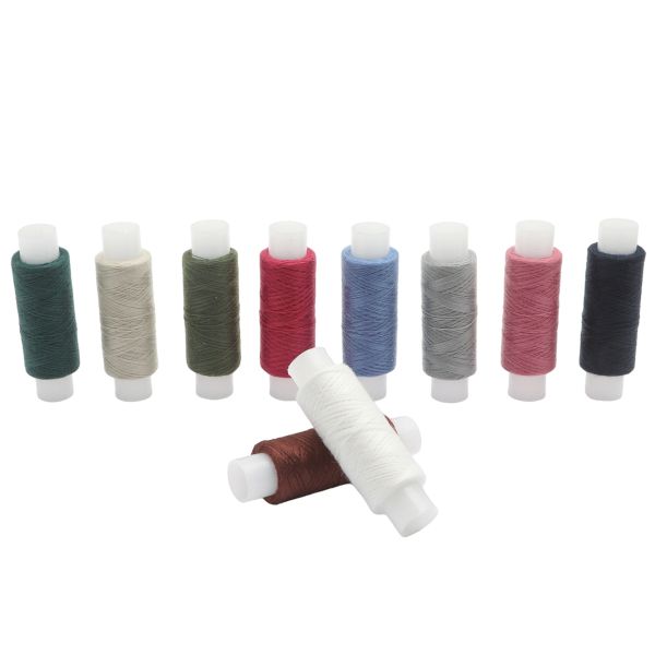 Швейные нитки (набор) 50/2, 200м, ассорти №9, 10 штук, Astra&Craft