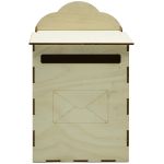 Заготовка из фанеры Почтовый ящик 7.5х15х25.5см, толщ. фанеры 3 мм, Astra&Craft