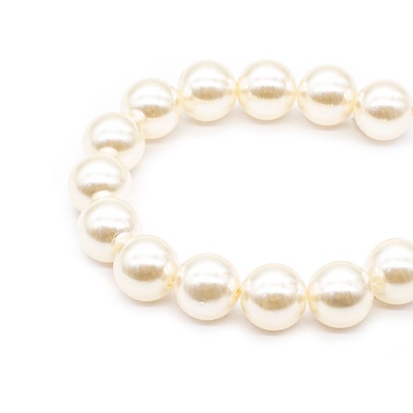 Бусины пластик (жемчуг) ⌀14 мм, 25 г, Astra&Craft, 003 NL телесный