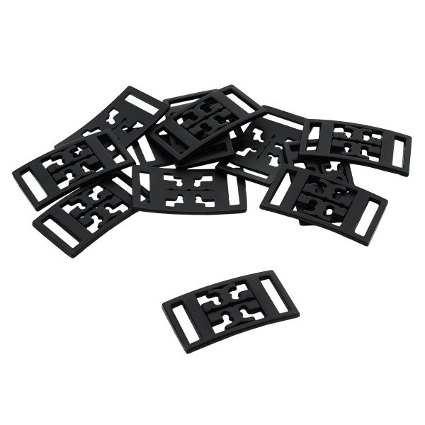 Украшение пришивное 10 мм, металл, черный матовый, МТ_1817, 12 шт