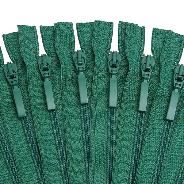 Молния спираль (витая) Arta Т5 (5 мм) 1 зам., н/раз., 18 см, цв. 529 зеленый, уп.10 шт