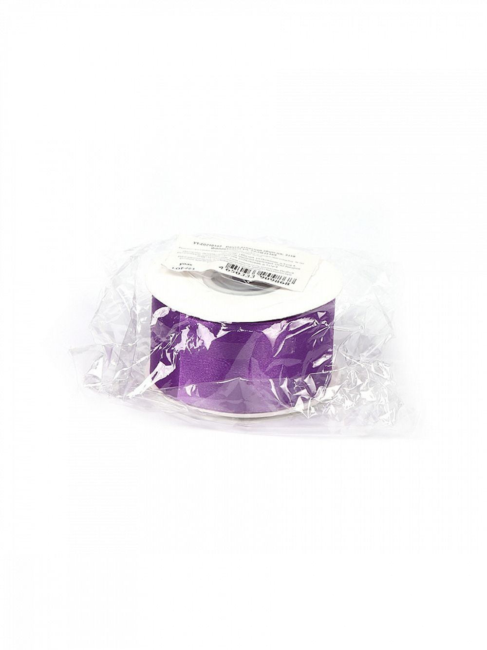 Лента атласная 1-сторонняя 38.0 мм / 22.5±1 метра, 3118 фиолетовый, Magic4Hobby