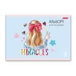 Альбом для рисования 100 г/м², A4 29х20.5 см, 8 л. на скобе, 20 шт, Маленькие радости 000682, Светоч 8АЛСК4_1_3_9