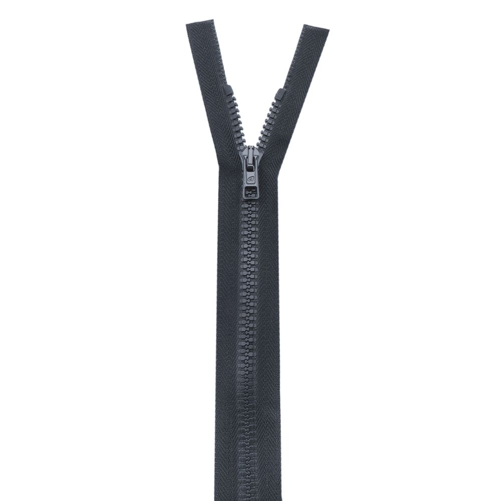 Молния трактор Arta Т6 (6 мм) 1 зам., разъем., 40 см, ОПТ. УП. 25 ШТ., 102 т.серый