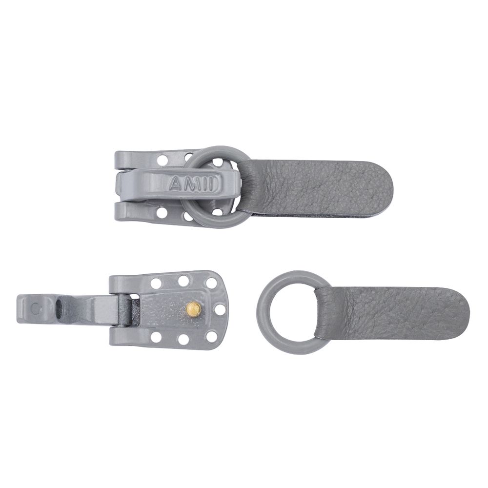 Крючок шубный Hobby&Pro 20 мм, 5 шт, 7037 средне-серый