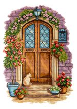 Алмазная (кристальная) мозаика Фрея, Лето у дверей, 35х50 см