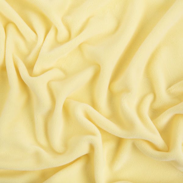 Велюр 240 г/м², 185 см / 5 метров, желтый/yellow, Gamma VELR